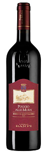 Красное Сухое Вино Rosso di Montalcino Poggio alle Mura 2019 г. 0.75 л