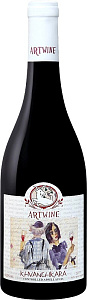 Красное Полусладкое Вино Askaneli Brothers Artwine Khvanchkara 0.75 л