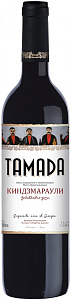Красное Полусладкое Вино Tamada Киндзмараули 0.75 л