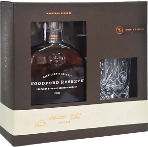 Виски Woodford Reserve 0.75 л Gift Box 1 Glass