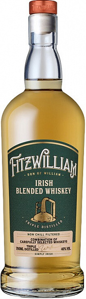Виски Fitzwilliam Irish Blended 0.7 л