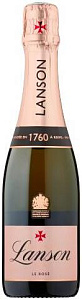 Розовое Брют Шампанское Lanson Le Rose Brut 2018 г. 0.2 л