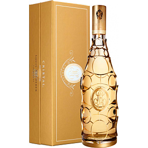 Белое Брют Шампанское Louis Roederer Cristal 2002 г. 3 л Gift Box