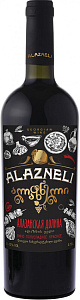 Красное Полусладкое Вино Alazneli Alazani Valley Red Semi-Sweet 0.75 л