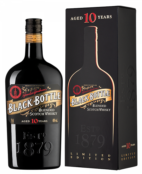 Виски Black Bottle 10 Years Old 0.7 л Gift Box