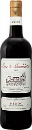 Вино Tour de Mandelotte Medoc AOC Ginestet 0.75 л
