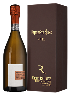 Белое Экстра брют Шампанское Pinot Noir Brut Ambonnay Grand Cru Eric Rodez 2011 г. 0.75 л в подарочной упаковке