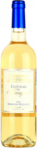 Вино Chateau de l'Orangerie Bordeaux Moelleux AOC 2017 г. 0.75 л