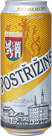 Пиво Postrizinske Svetly Lezak Can 0.5 л