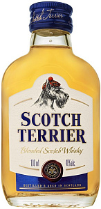 Виски Scotch Terrier Blended 0.1 л