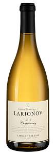 Белое Сухое Вино Larionov Chardonnay 2016 г. 0.75 л