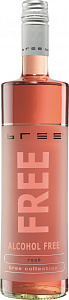 Розовое Полусладкое Вино безалкогольное Bree Free Rose 0.75 л