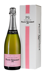 Розовое Брют Шампанское Rose de Blancs Premier Cru 0.75 л Gift Box