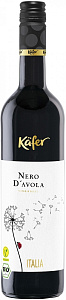 Красное Сухое Вино Kafer Nero d'Avola Bio Vegan 0.75 л