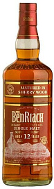 Виски Benriach Sherry Wood Matured 12 Years Old Single Malt 0.7 л