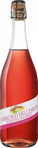 Розовое Полусладкое Игристое вино Rialto Lambrusco dell'Emilia IGT Rosato Amabile Contri Spumanti 0.75 л