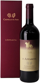 Вино l'Apparita 2015 г. 0.75 л Gift Box