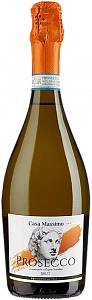 Белое Брют Игристое вино Casa Massimo Prosecco DOC Brut 0.75 л