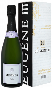 Белое Брют Игристое вино Eugene III Tradition 0.75 л Gift Box
