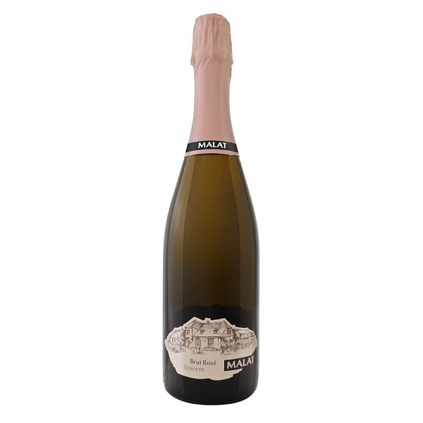 Игристое вино Malat Brut Rose Reserve 2016 г. 0.75 л