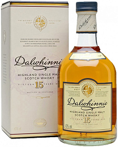 Виски Dalwhinnie Malt 15 Years Old 0.75 л Gift Box