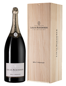 Белое Брют Шампанское Louis Roederer Brut Premier 6 л Gift Box