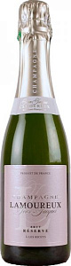 Белое Брют Шампанское Champagne Lamoureux Reserve 0.375 л