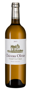 Белое Сухое Вино Chateau Olivier Blanc 2015 г. 0.75 л