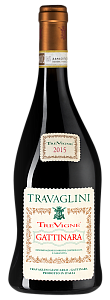 Красное Сухое Вино Gattinara Tre Vigne 2015 г. 0.75 л