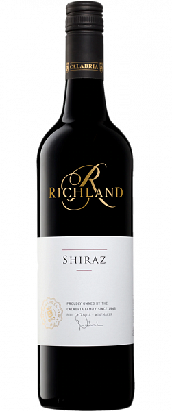Вино Richland Calabria Shiraz 2020 г. 0.75 л