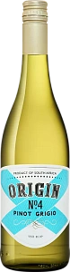 Белое Сухое Вино Origin №4 Pinot Grigio Western Cape WO Origin Wine 0.75 л