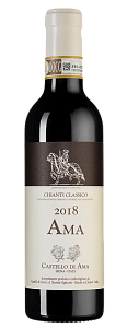 Красное Сухое Вино Chianti Classico Ama 2018 г. 0.375 л