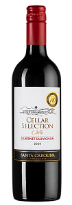 Красное Полусухое Вино Cellar Selection Cabernet Sauvignon 2020 г. 0.75 л