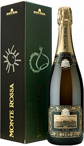 Белое Брют Игристое вино Monte Rossa P. R. Blanc de Blancs Brut 1.5 л Gift Box