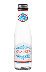Вода газированная Aqua Russa Glass 0.2 л 24 шт.