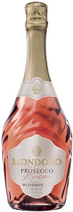 Розовое Сухое Игристое вино Mondoro Prosecco DOC Rose 0.75 л