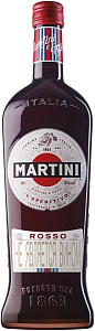 Красное Сладкое Вермут Martini Rosso 1 л