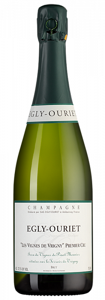 Шампанское Les Vignes de Vrigny Premier Cru Brut 0.75 л