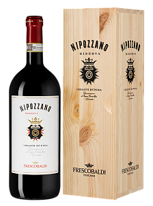 Красное Сухое Вино Nipozzano Chianti Rufina Riserva 2018 г. 1.5 л Gift Box