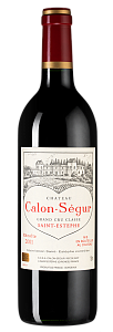 Красное Сухое Вино Chateau Calon Segur 2001 г. 0.75 л