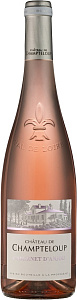 Розовое Полусухое Вино Chateau de Champteloup Cabernet d'Anjou 0.75 л