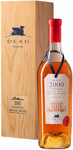 Коньяк Deau Cognac Bons Bois 2000 0.7 л Gift Box