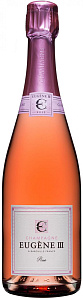 Розовое Брют Шампанское Eugene III Rose Brut Champagne 0.75 л