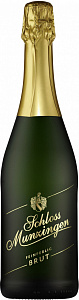 Белое Брют Игристое вино Schloss Munzingen Brut 0.75 л