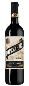 Красное Сухое Вино Hacienda Lopez de Haro Reserva 2016 г. 0.75 л