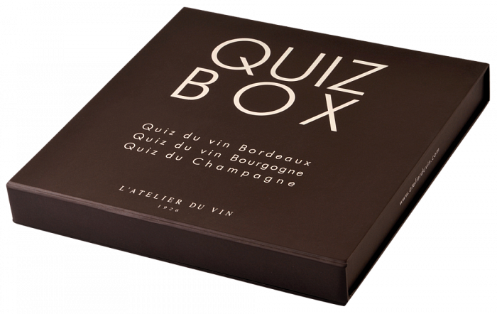 Подарочный набор из 3 квизов L'Atelier du Vin Quiz Box