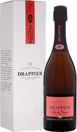 Шампанское Drappier Rose Champagne AOC Organic 0.75 л Gift Box