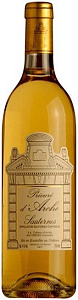 Белое Сладкое Вино Prieure d'Arche Sauternes AOC 0.75 л