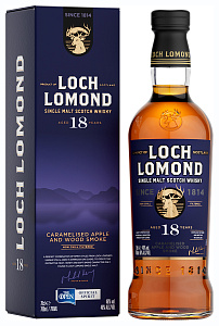 Виски Loch Lomond Single Malt 18 Years Old 0.7 л Gift Box