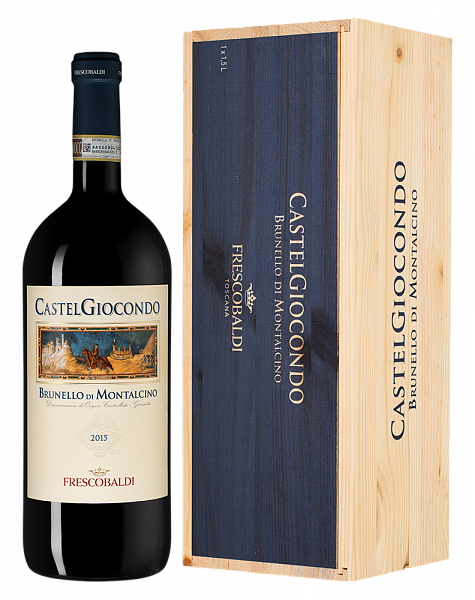 Вино Brunello di Montalcino Castelgiocondo 2015 г. 1.5 л Gift Box